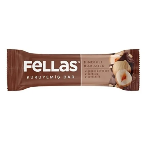 FELLAS FINDIKLI KAKAOLU KURUYEMİŞ BAR 30 G