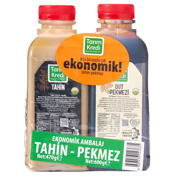 TK TAHİN 470 G - DUT PEKMEZİ 2Lİ PAKET